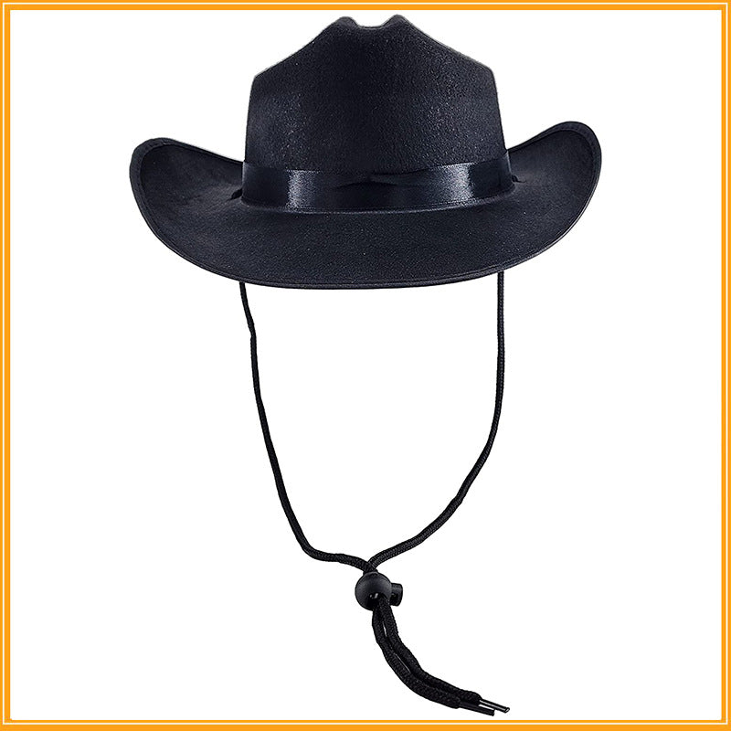 Western Cowboy Hat Ribbon Series String Clip