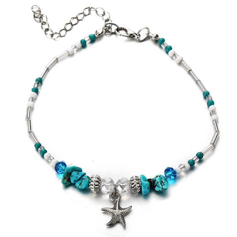 Simplicity Star Fish Anklet Jewelry