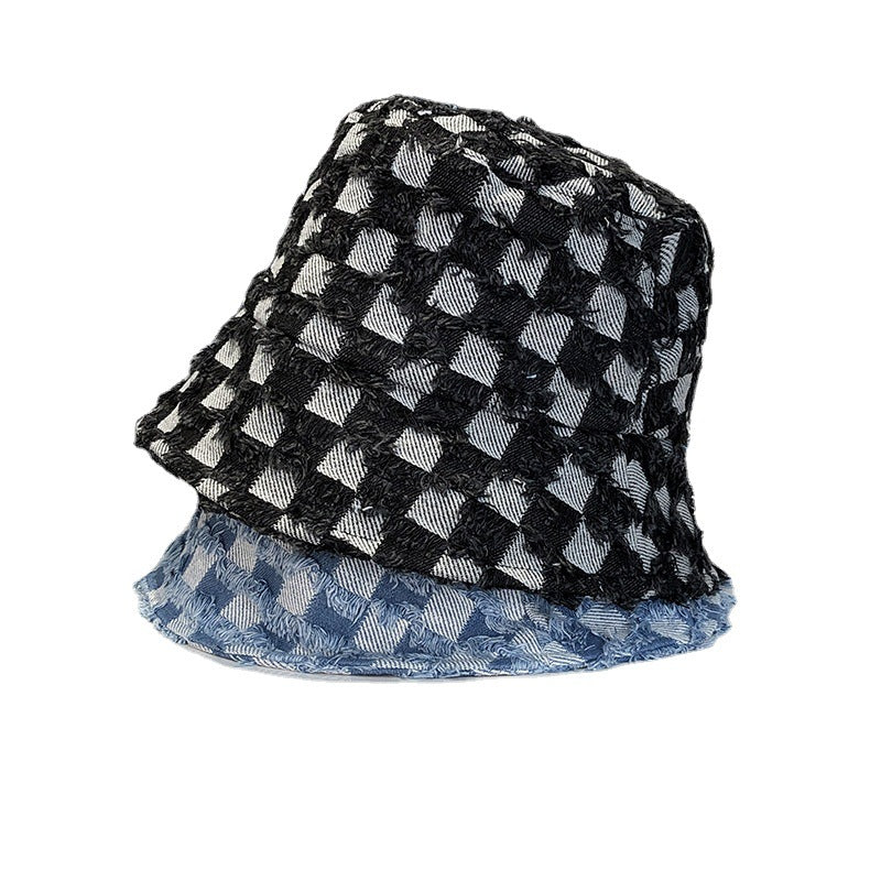 Men's And Women's Fashionable All-match Face-showing Small Bucket Hat