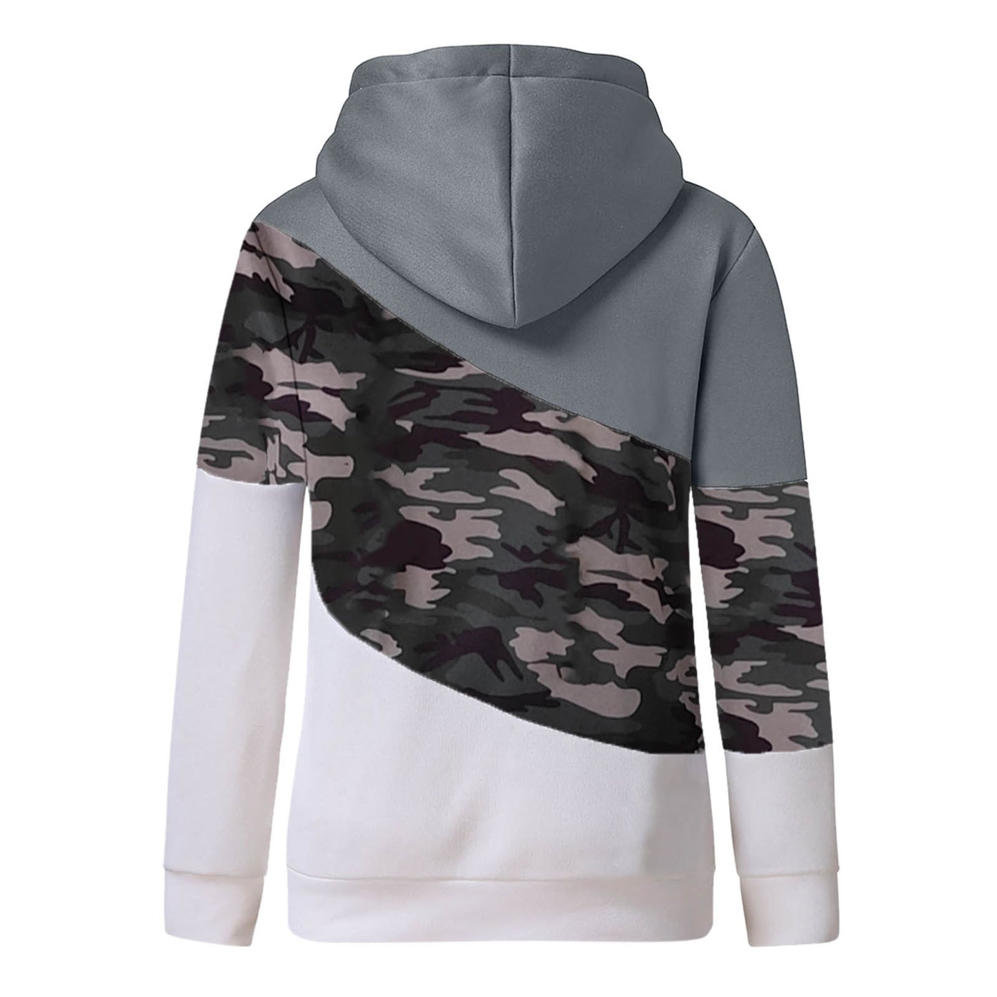 Camouflage Hoodie Sweatshirt for Women