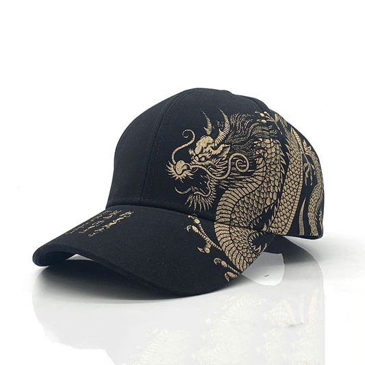 Baseball Cap Chinese Style Fashion Dragon Couple Sun Hat Outdoor