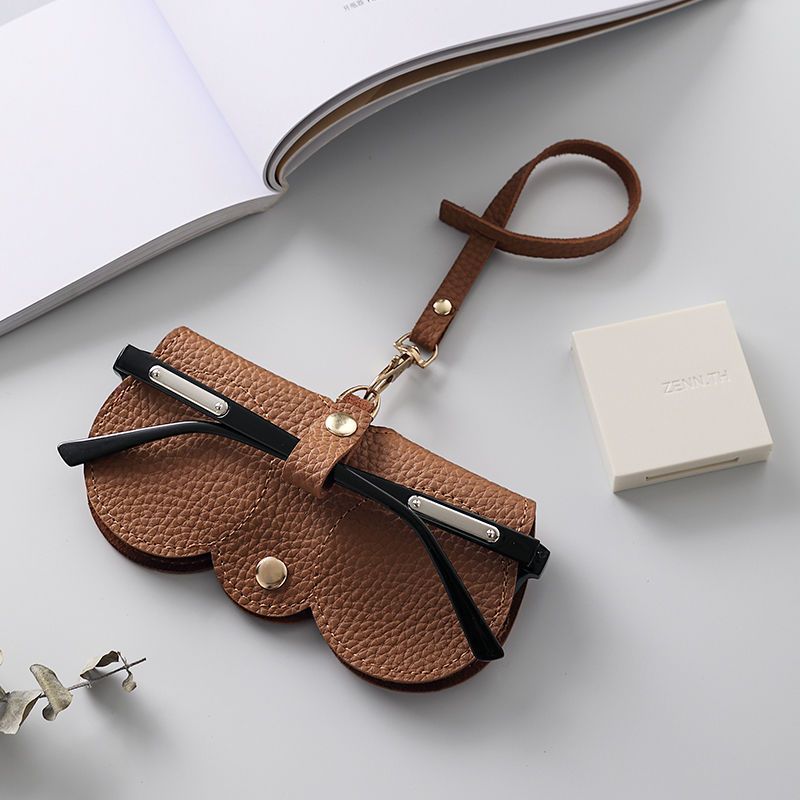 New Sunglasses Bag Portable Simple Glasses Case