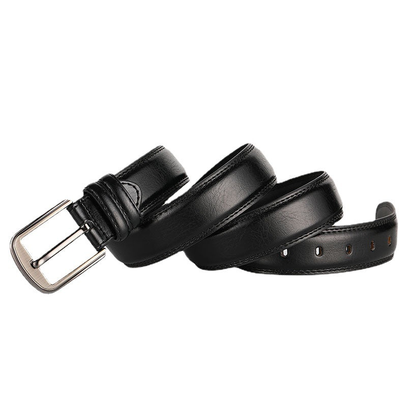 Boy's Leather Needle Buckle Casual Belt