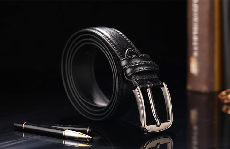 Boy's Leather Needle Buckle Casual Belt