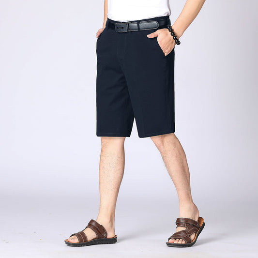 Men's casual loose straight shorts