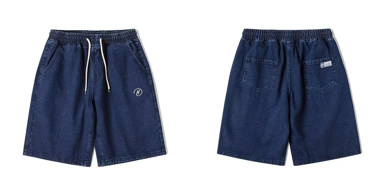 Summer Denim Shorts Men