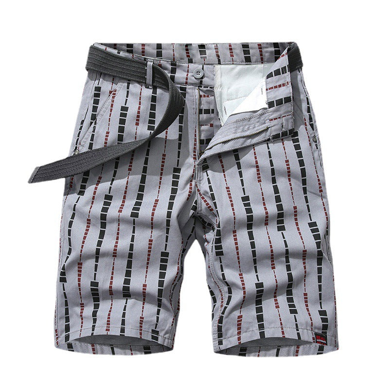 Fashion Printed Casual Shorts Men