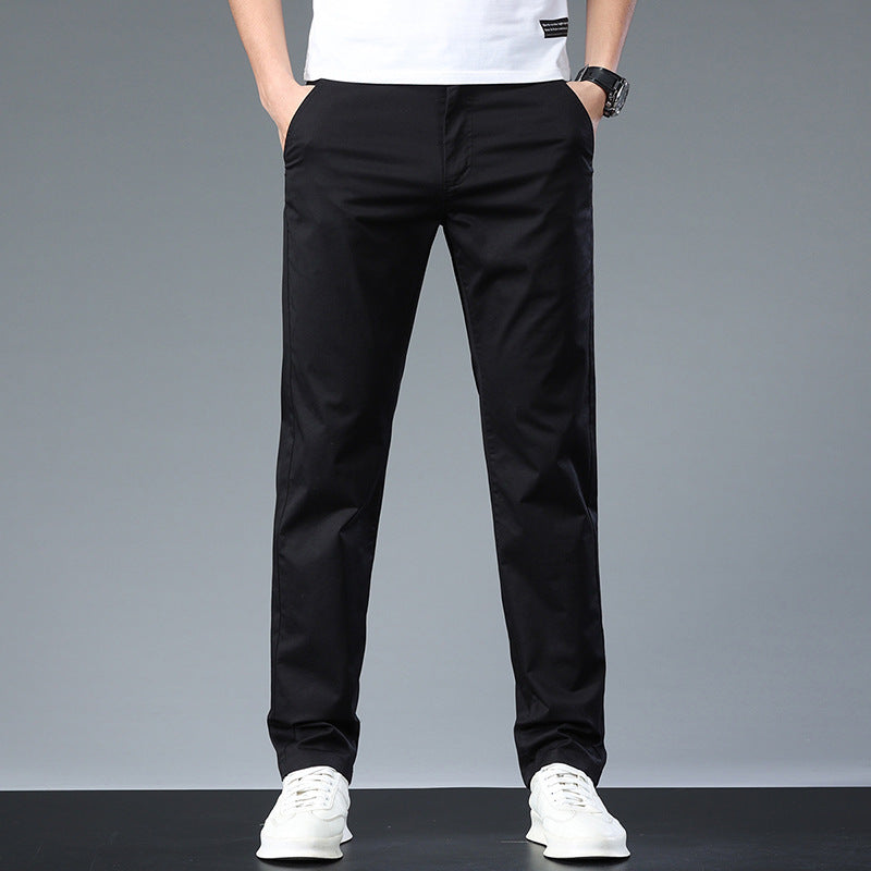 High-end Casual Cotton Grey Pants