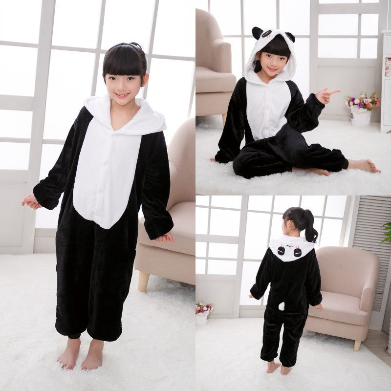 Animal cartoon one-piece pajamas