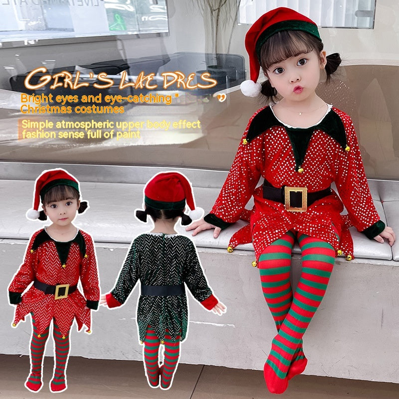 Christmas Costume Girl's Elf Dress