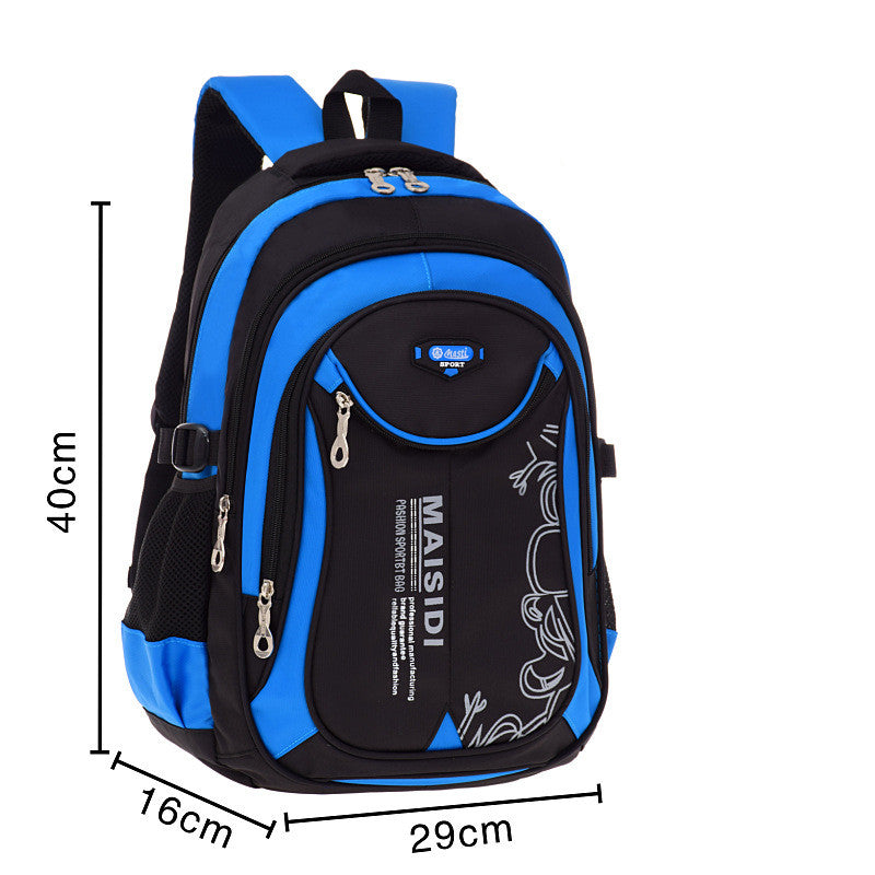 Children's lightweight waterproof schoolbag