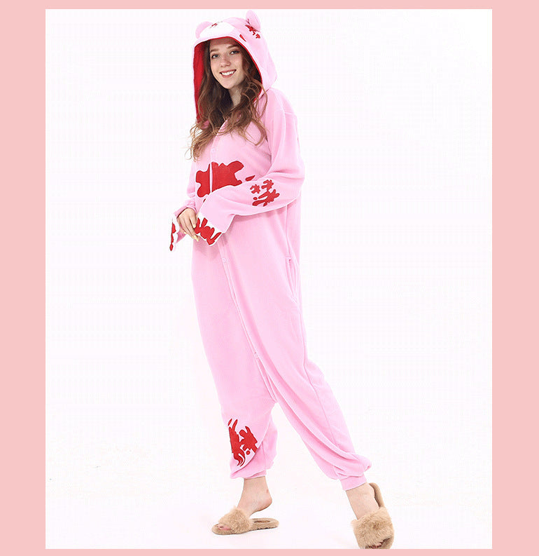 Animal Cartoon One-piece Pajamas