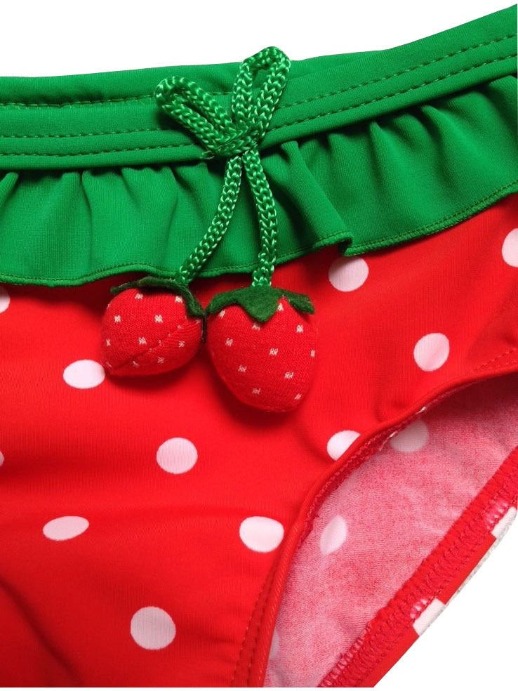 Strawberry children's swimsuit