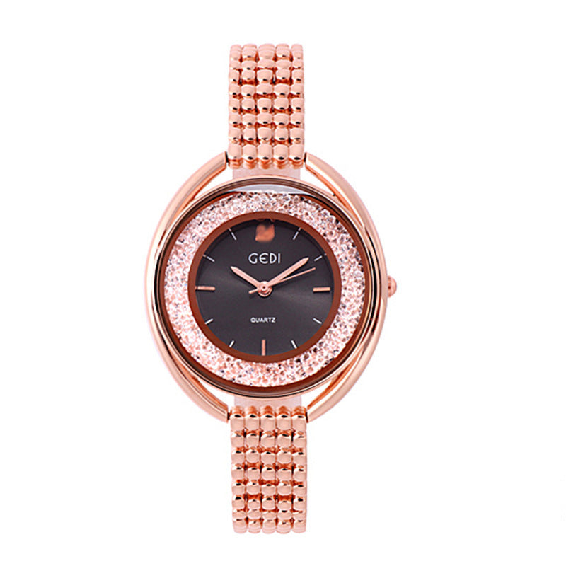 Waterproof Crystal Diamond Watch For Women