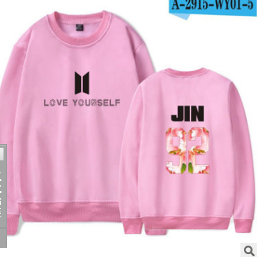 BTS Capless Femmes Hoodies Sweat Bangtan Hip Hop Kpop