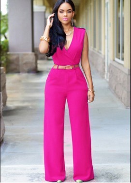 Women Fashion Jumpsuits Pants