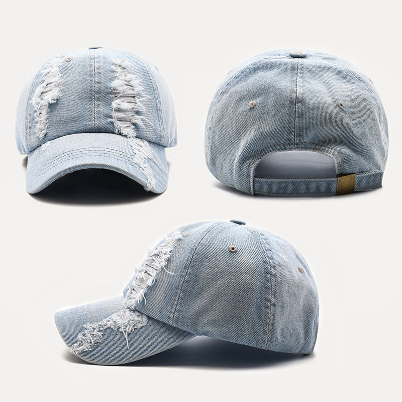 Men's Washed And Worn Cowboy Baseball Caps