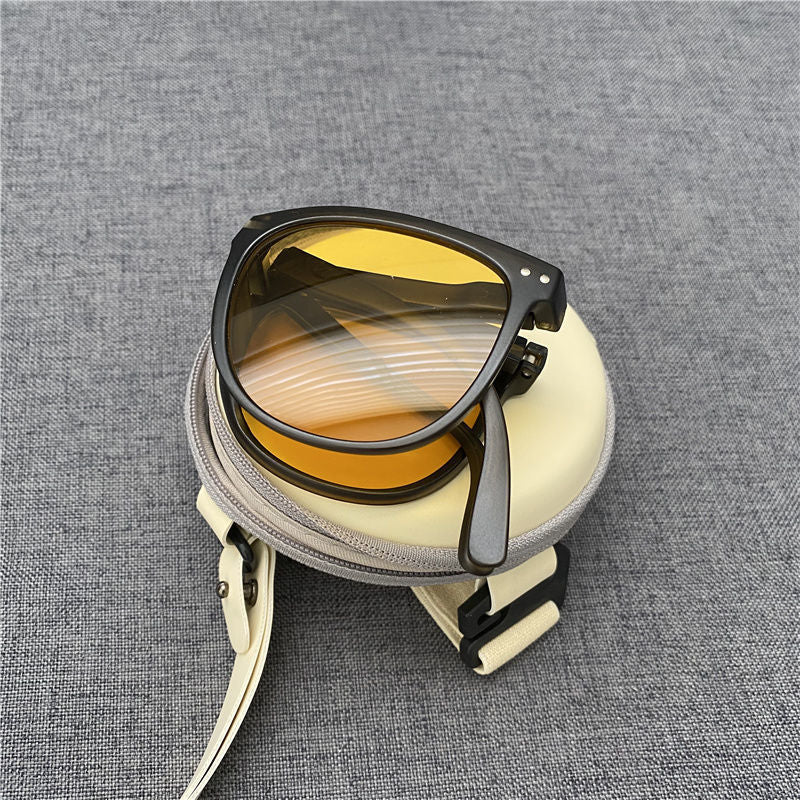 Men's And Women's Fashion Folding Air Cushion Sunglasses