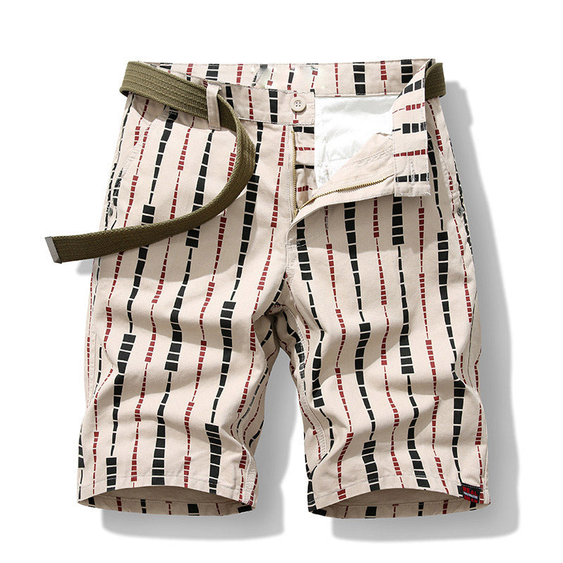 Fashion Printed Casual Shorts Men