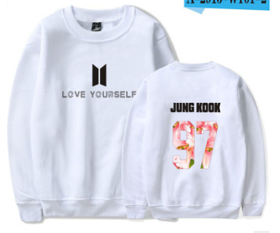 BTS Capless Femmes Hoodies Sweat Bangtan Hip Hop Kpop