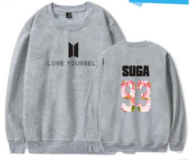 BTS Capless Femmes Hoodies Sweat Bangtan Hip Hop Kpop