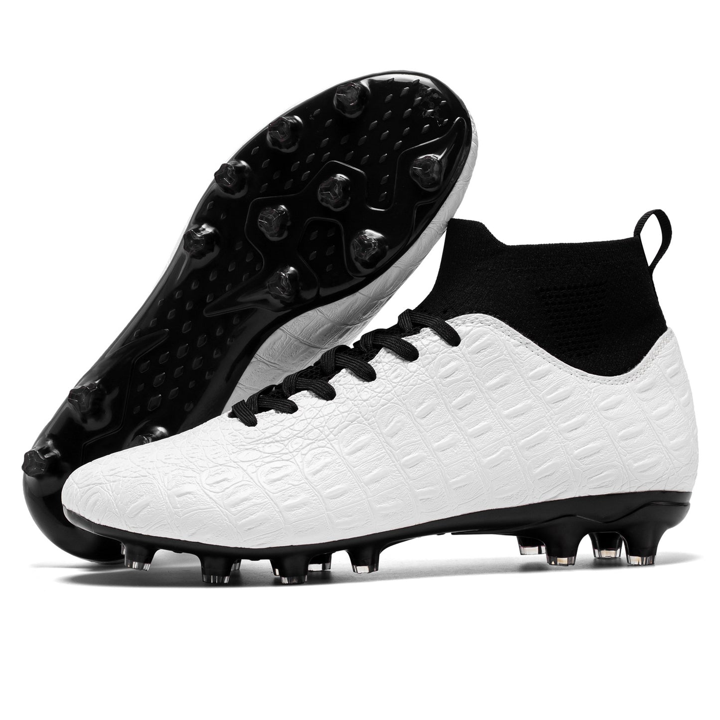 Football Men's High-top Foot Sock Training Shoes