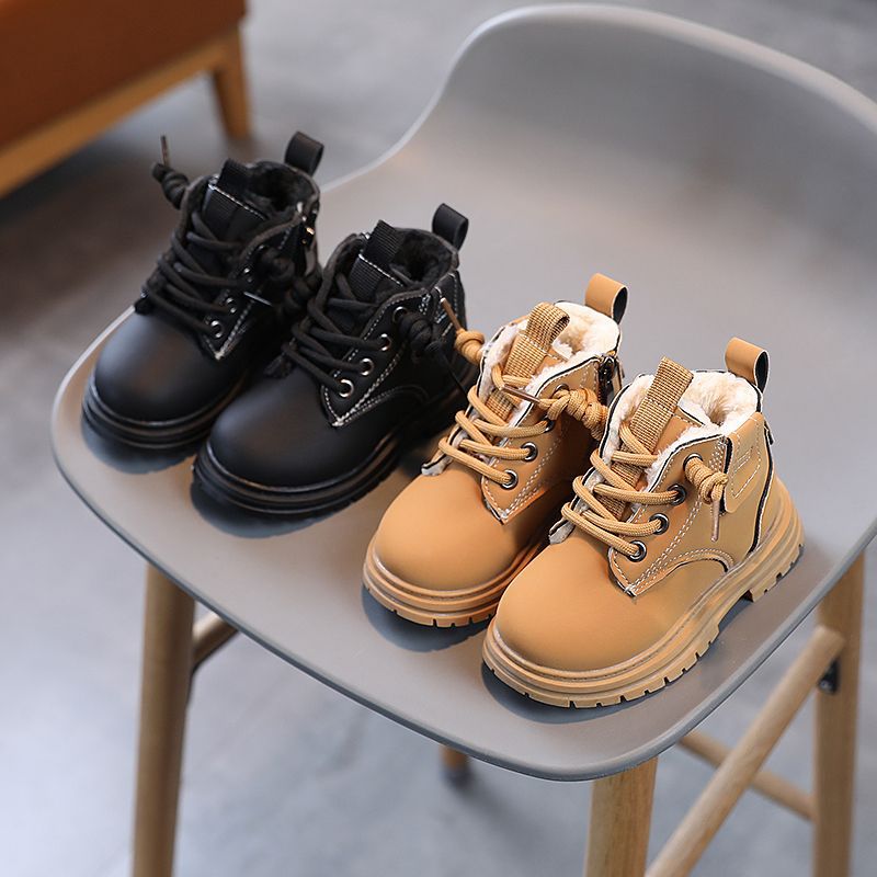 Baby Soft Bottom High-top Thermal Boots