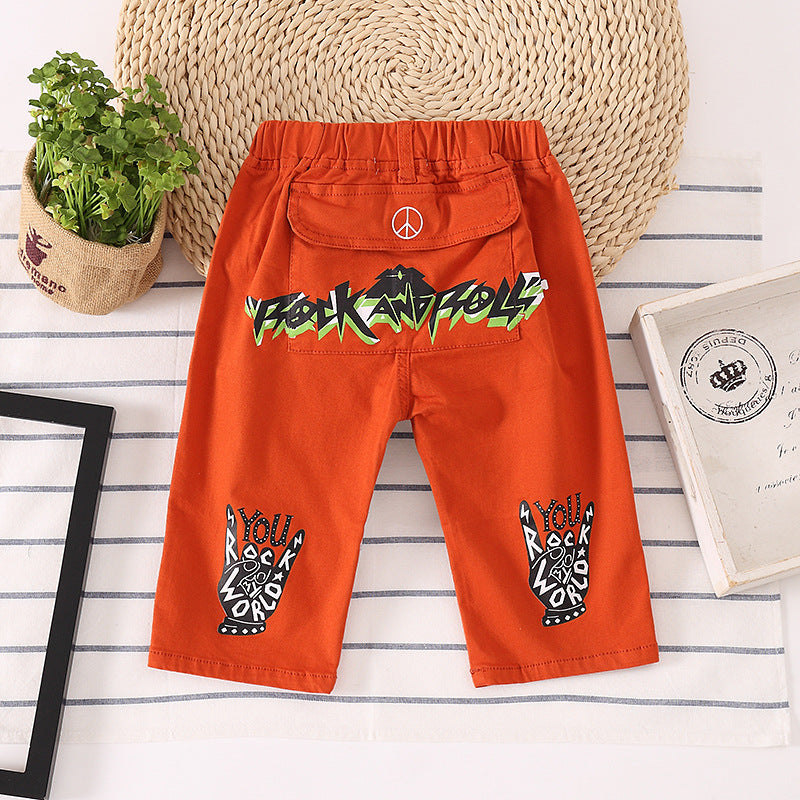 Childrenwear Trousers Boys Pants