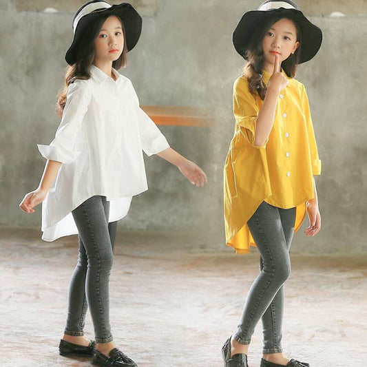 Loose Fashionable Swallowtails Top