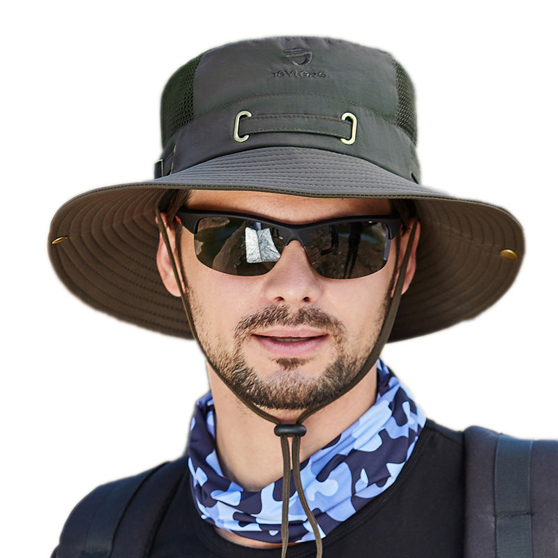 Summer Mesh Breathable Outdoor Fishing Mountaineering Sun Hat