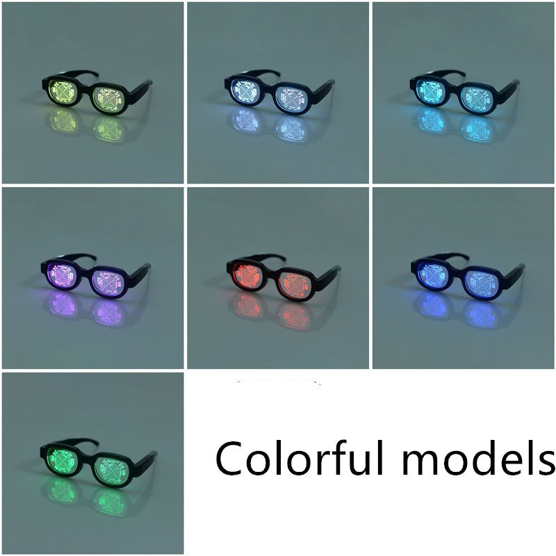 Luminous Glasses 7-color Led Sunglasses