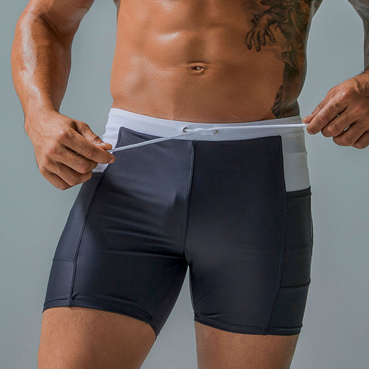 Men's Quick-drying Swimming Pool Beach Boxer Shorts