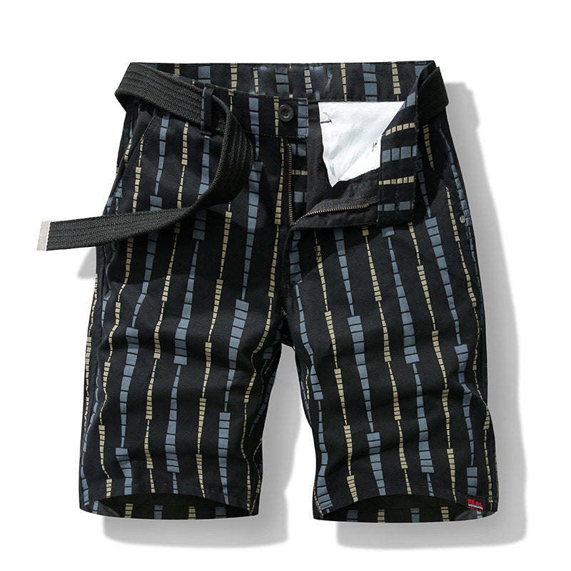 Fashion Printed Casual Shorts Men