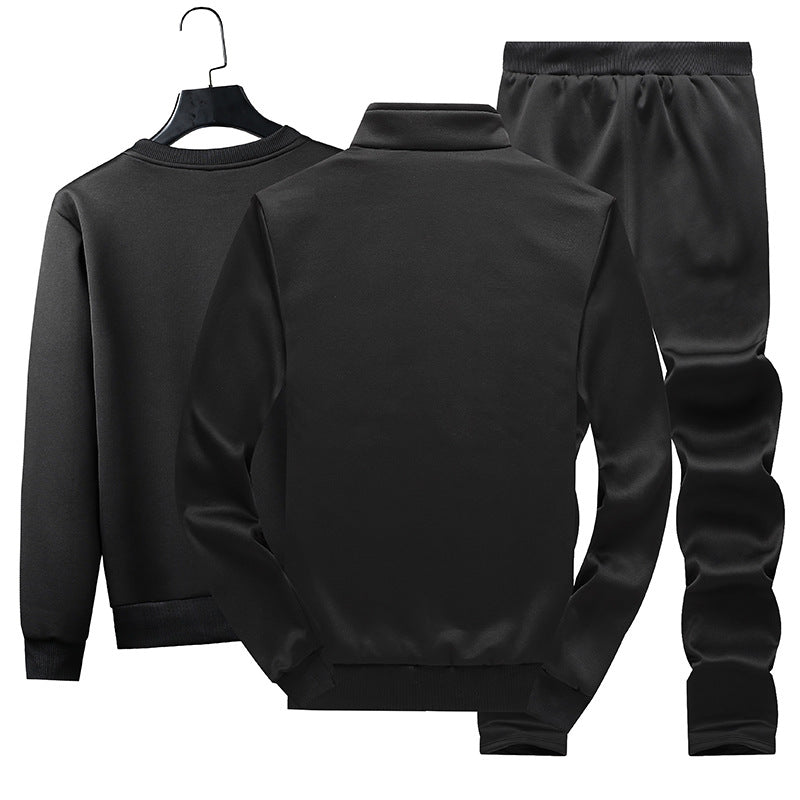 Spring Casual Sportswear Suit Men's Sweater Zipper Jacket