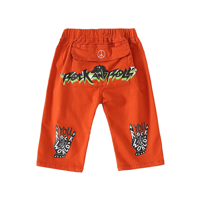 Childrenwear Trousers Boys Pants