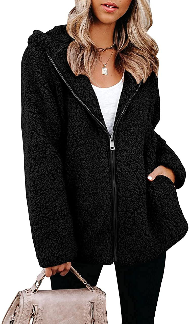 Double Sided Fleece Warm Jacket