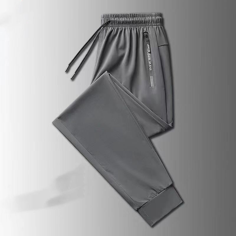 Summer Thin Ice Silk Pants For Men