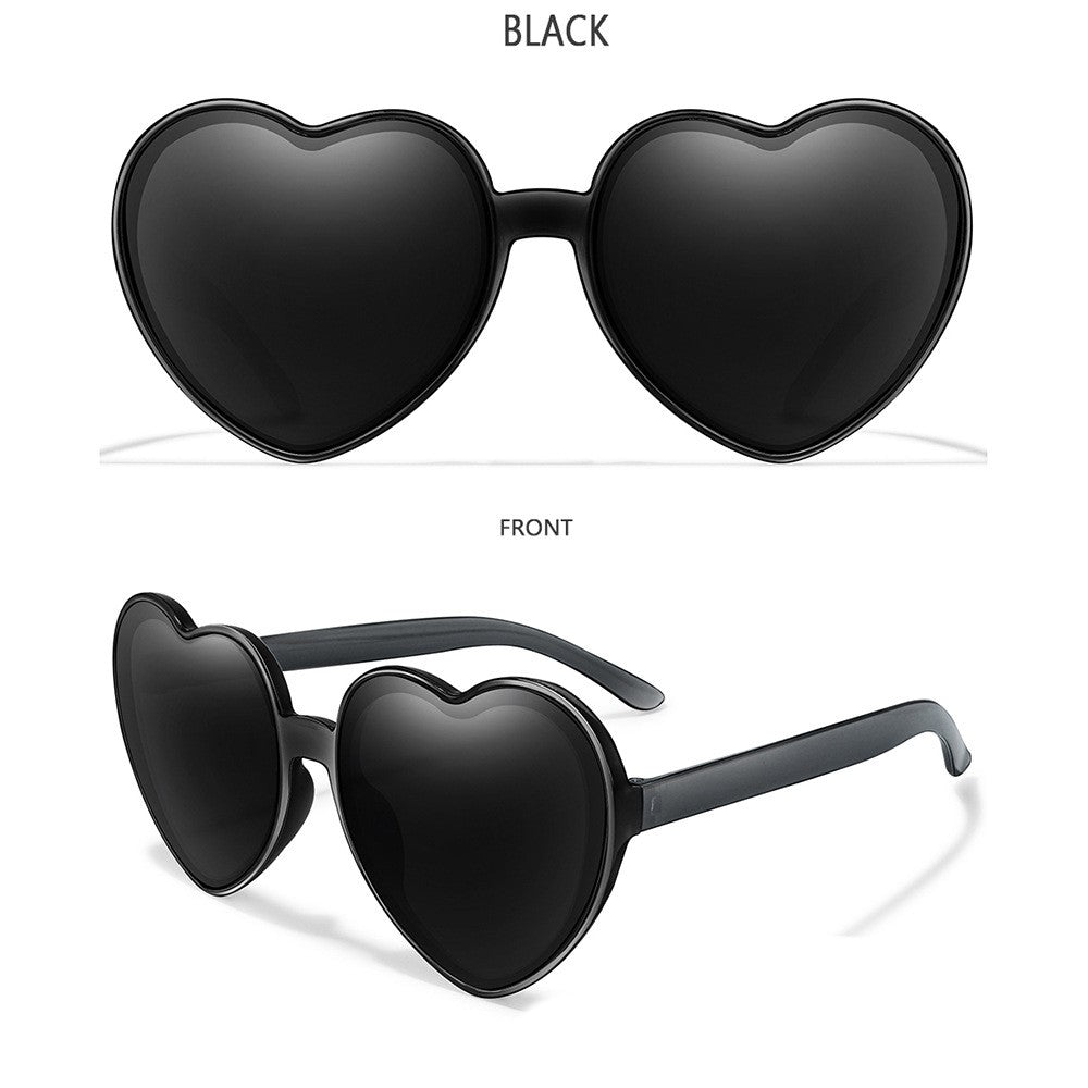 Fashionable Colorful Coated Love Sunglasses