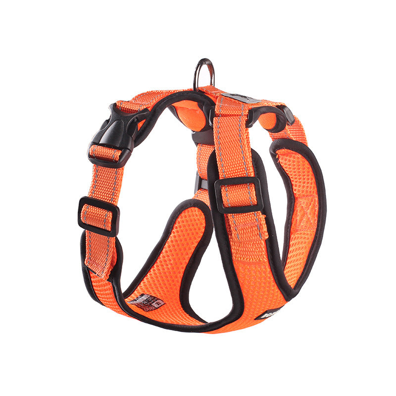 Pet Chest Harness Mesh I-shaped Reflective And Breathable