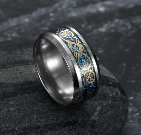 Asgard Crafted Basilisk Scale Wedding Ring