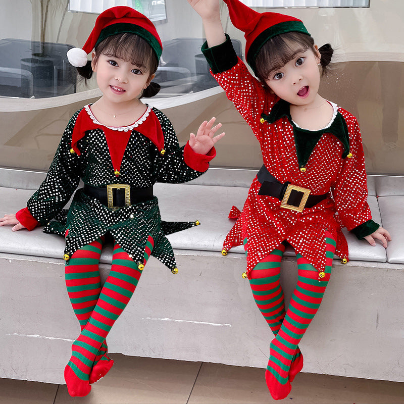 Christmas Costume Girl's Elf Dress